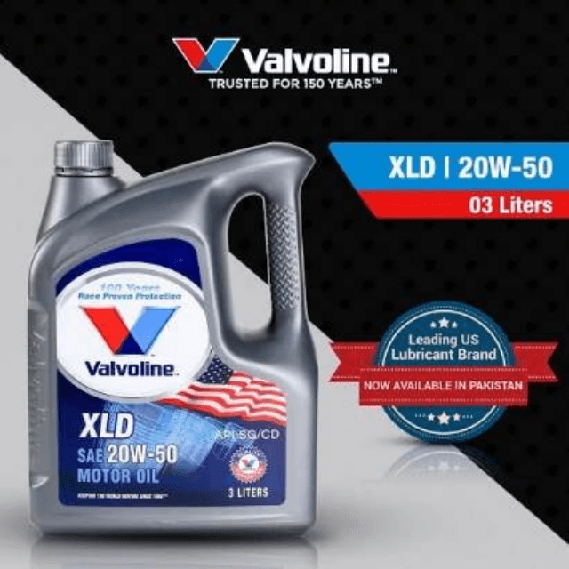VALVOLINE 20W-50 3LTR